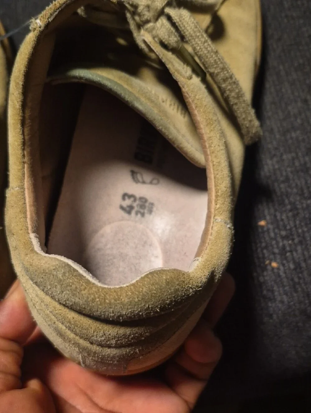Birkenstock Men's Suede Sneakers in Tan